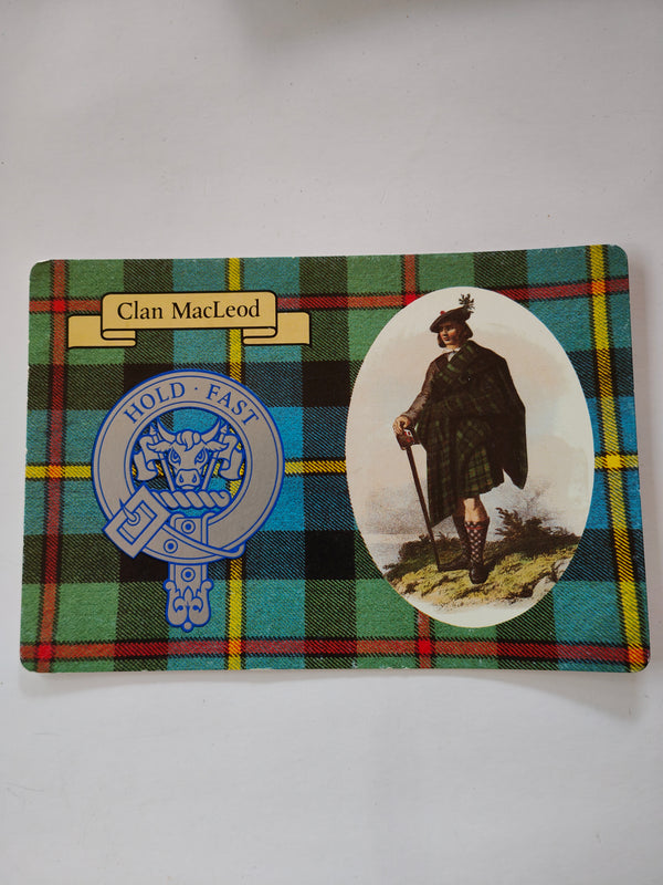 Scottish clan post card