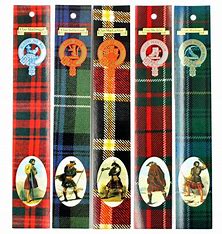 Scottish clan bookmarks