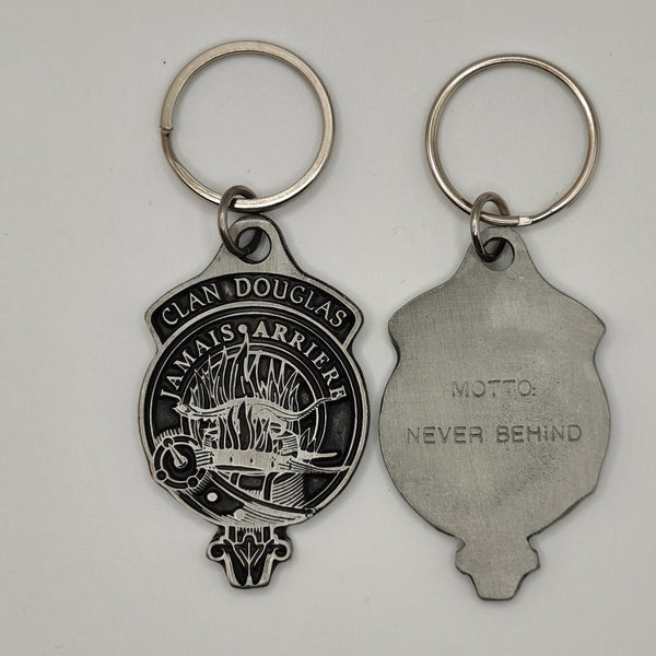 Douglas Scottish clan key chain