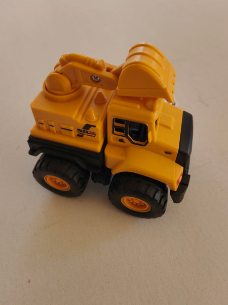 Friction construction builders truck - digger