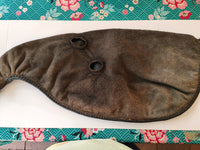 2nd hand cow hide pipe bag- small medium