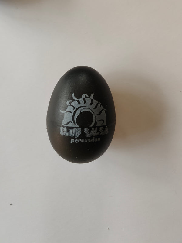 Black egg shaker