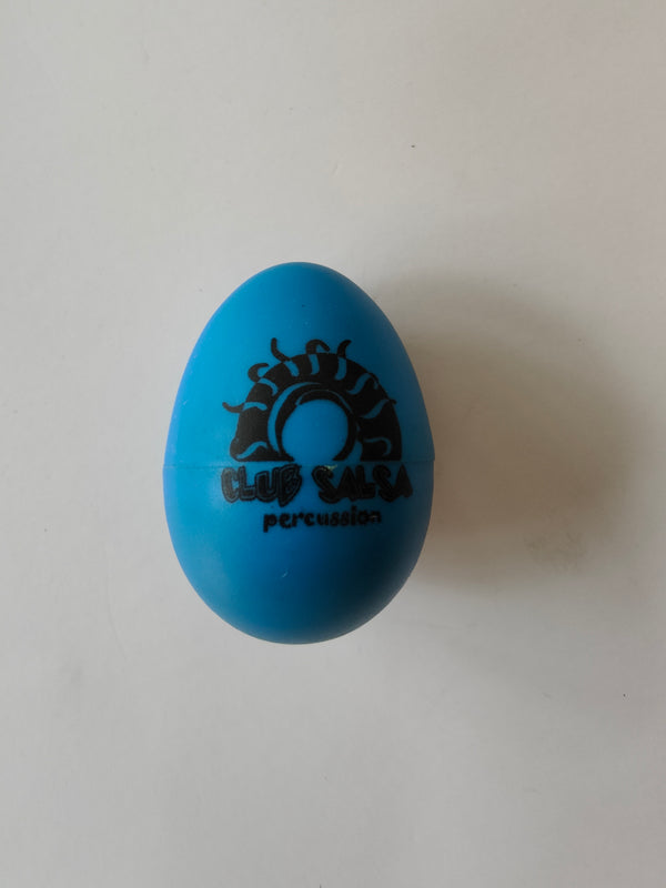 Blue egg shaker