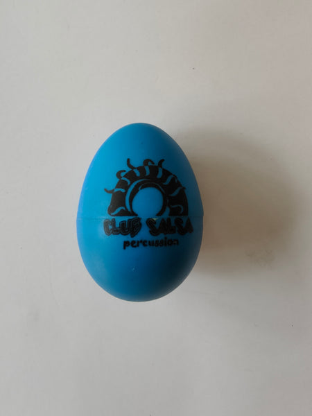 Blue egg shaker