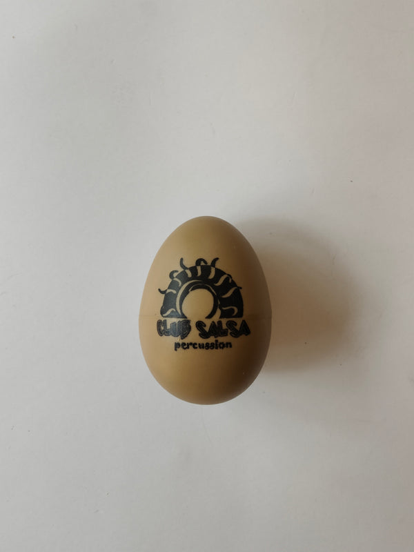 Brown egg shaker