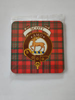 Scott Scottish clan coaster