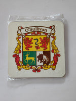 O'Sullivan Irish name coaster