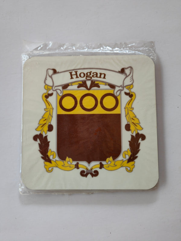 Hogan Irish name coaster