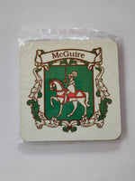McGuire Irish name coaster