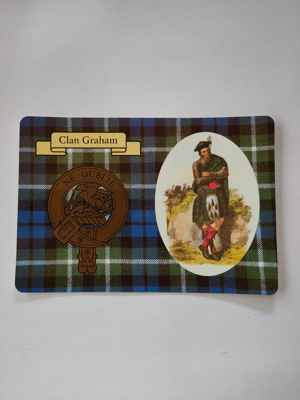 Clan Graham Scottish post card