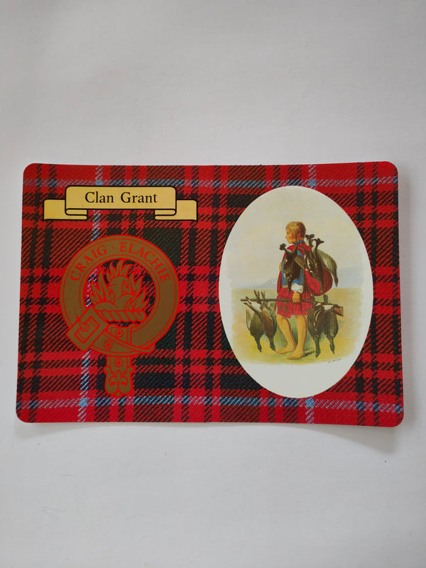 Clan Grant Scottish post card