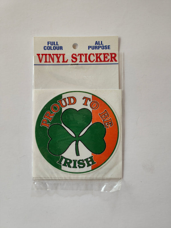 Proud to be Irish sticker