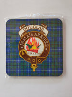 Douglas Scottish clan coaster