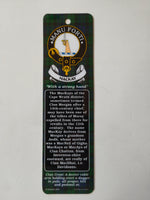 MacKay Scottish clan bookmark
