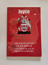 Joyce Irish mini clan book