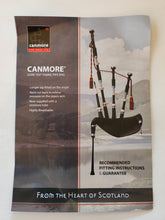 Canmore pipe bag-synthetic with collars and zip -Small