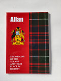 Allan Scottish mini clan book