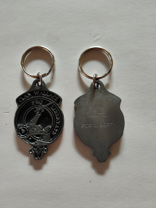 Wallace Scottish clan keychain