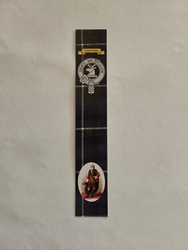 Forbes Scottish clan bookmark