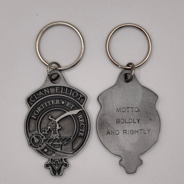 Elliot Scottish clan key chain
