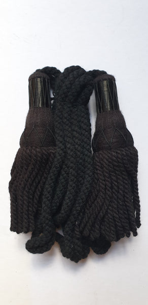 Black Wool Cord