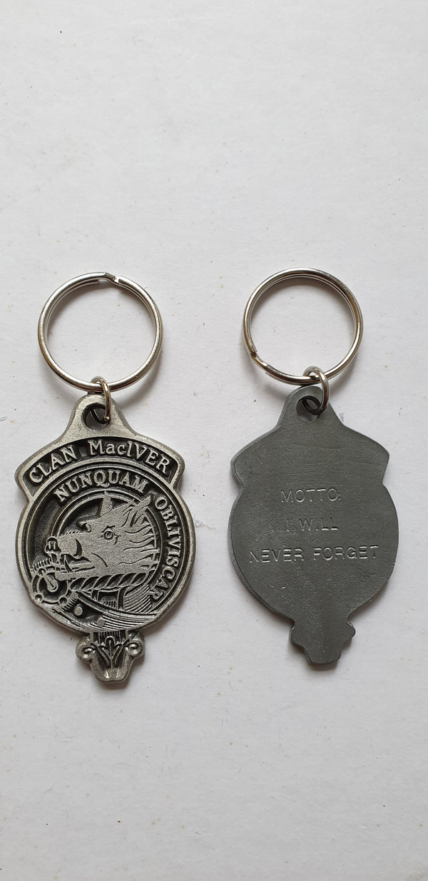 Mac Iver Clan Key Chain