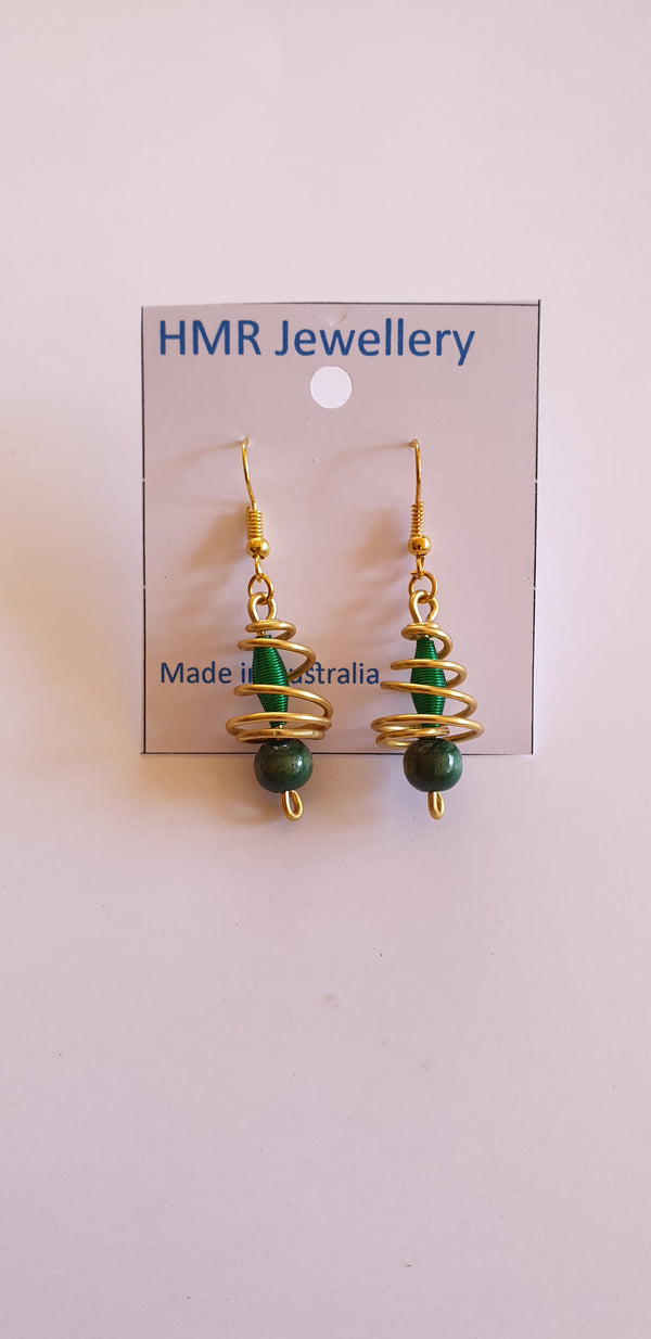 HMR Gold Wire Earring
