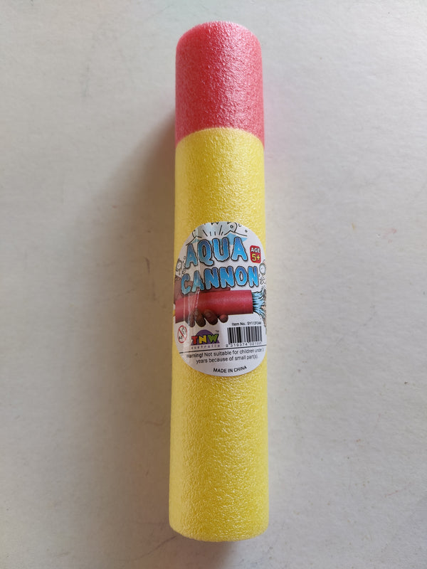 Yellow / Pink Foam Water Squirter "AQUA CANNON"