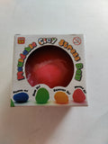 Red Mouldable Clay Stress Ball