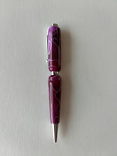 Purple / Silver Acrylic Pen