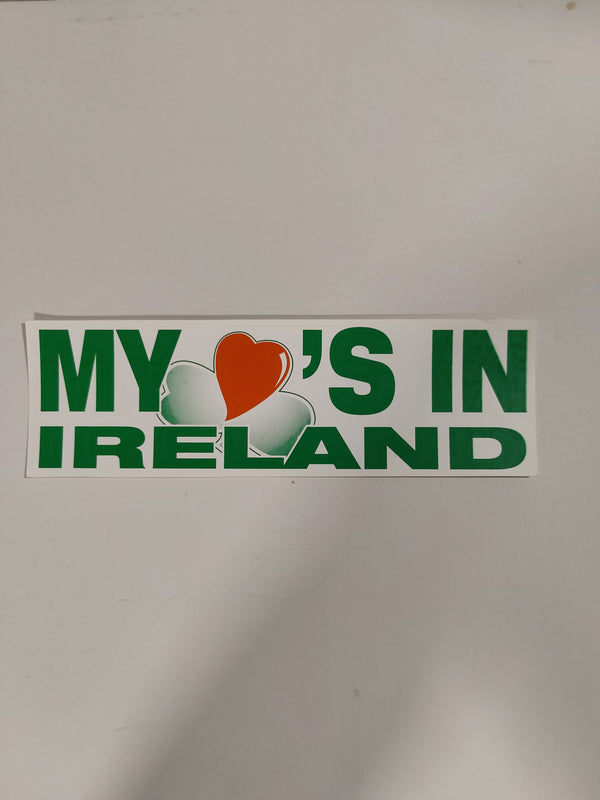 My hearts in Ireland