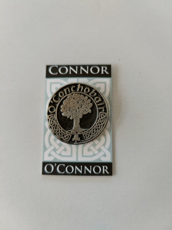 Connor Irish hat badge