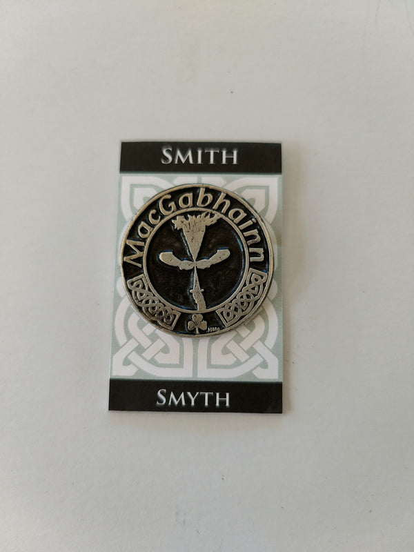 Smith Irish hat badge