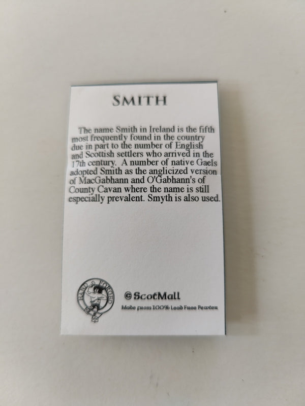 Smith Irish hat badge