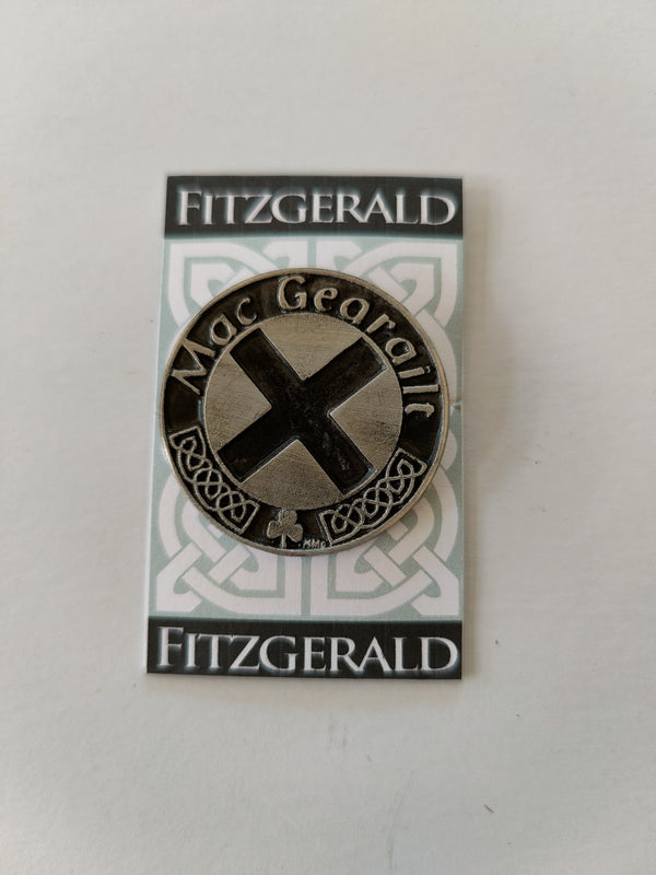 Fitzgerald Irish hat badge