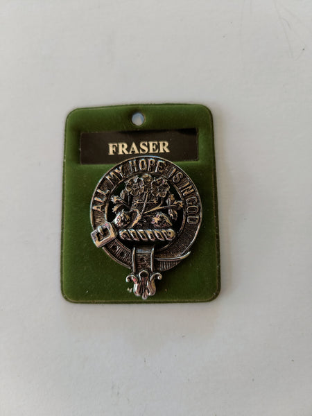 Fraser Scottish hat badge