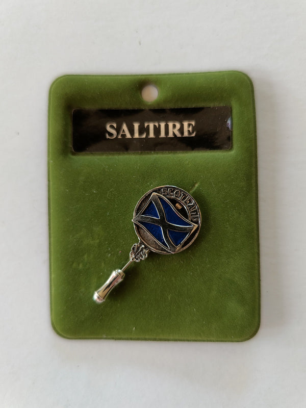 Saltire Scottish tie pin