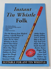 Instant tin whistle folk-blue book