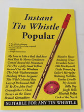Instant tin whistle popular-yellow book