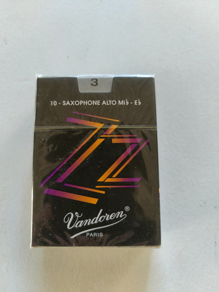 Vandoren ZZ Alto Saxophone reeds-strength 3