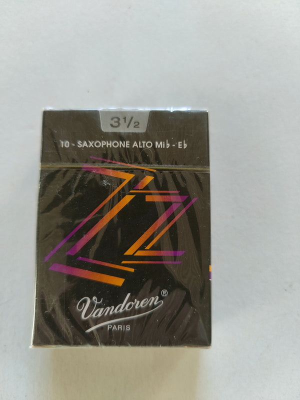 Vandoren ZZ Alto Saxophone reeds-strength 3.5