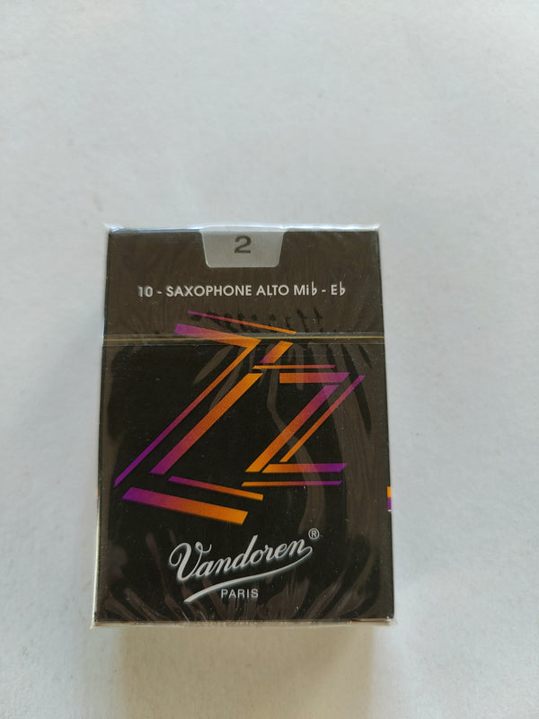 Vandoren ZZ Alto Saxophone reeds-strength 2