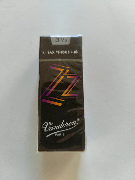 Vandoren ZZ Tenor Saxophone reeds- strength 3.5