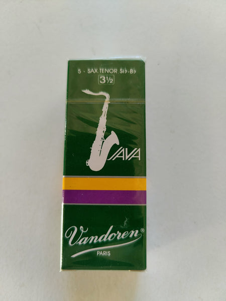 Vandoren Java Tenor Saxophone reeds- strength 3.5