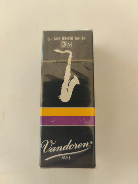 Vandoren traditional Tenor Saxophone reeds- strength 3.5