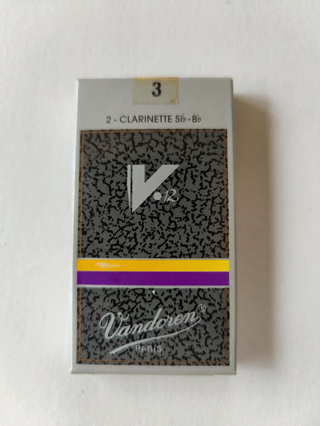 Vandoren V12 Clarinet twin pack reeds- strength 3
