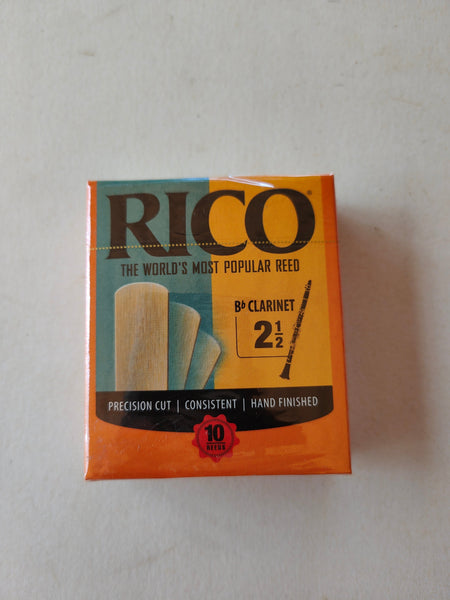 Rico Clarinet reeds-stength 2.5