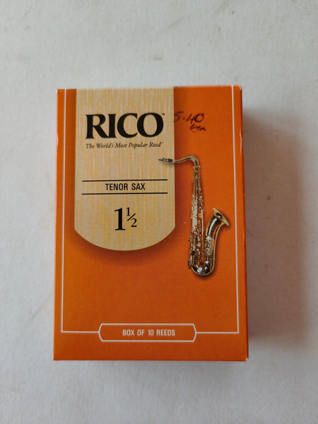 Rico Tenor Saxophone reeds-strength 1.5