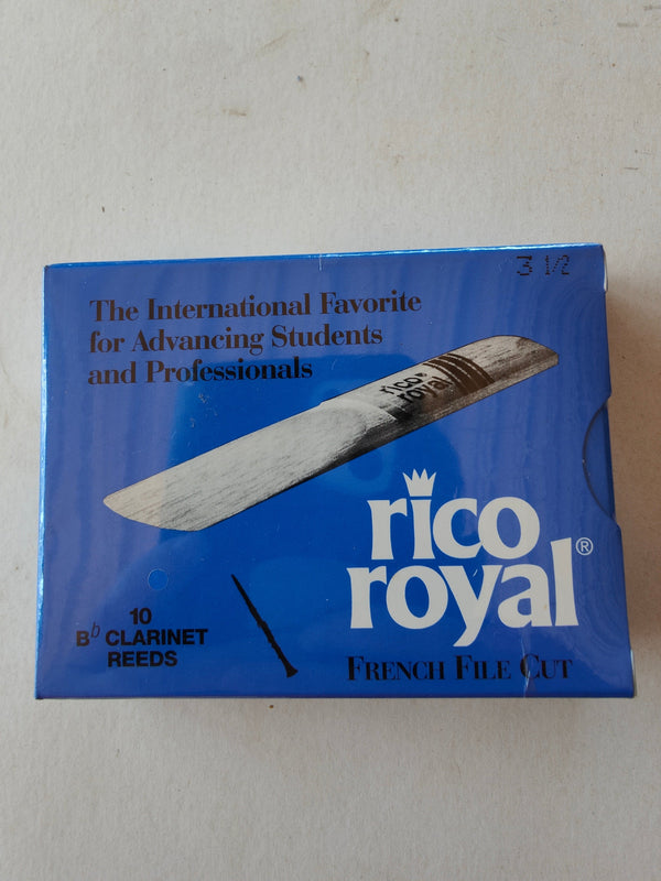 Rico Royal reeds Clarinet - strength 3.5